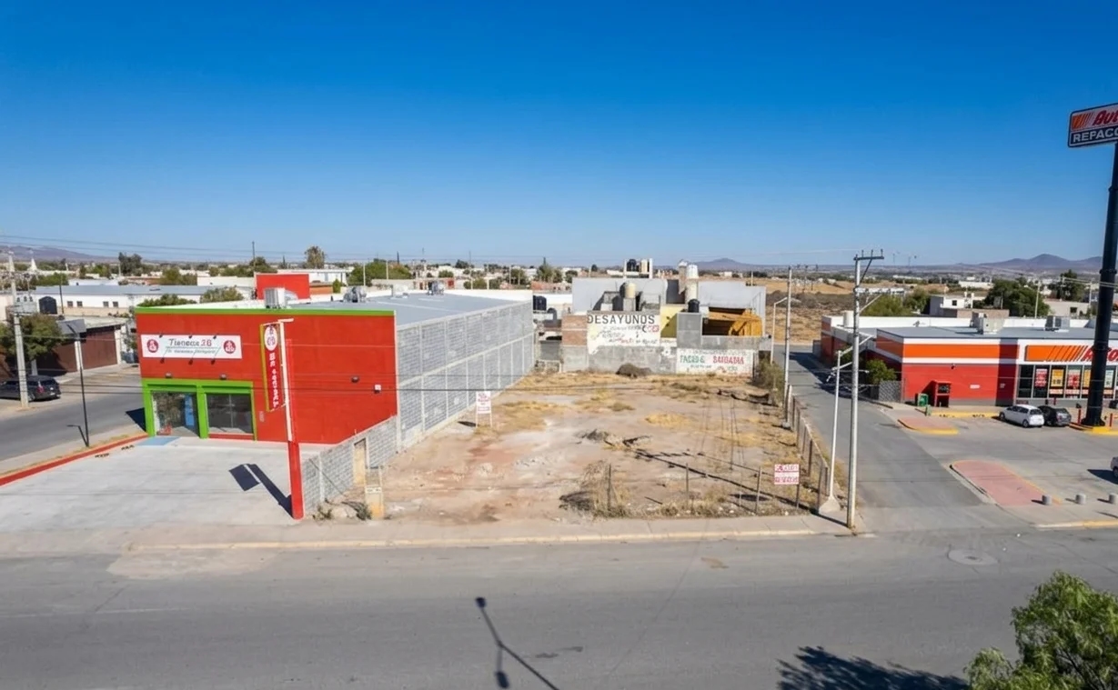 TERRENO JUNTO AV. PRINCIPAL DE LAS QUINTAS, ZACATECAS ¡Excelente visibilidad y conectividad!